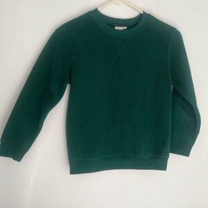 Cat & Jack kids green fleece pullover size medium 8